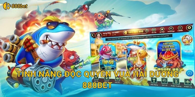 Tính Năng Độc Quyền Vua Hải Dương 888bet